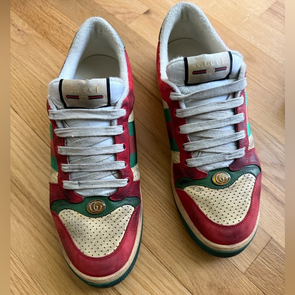 Gucci Screener Red distressed - Picture 2 of 7